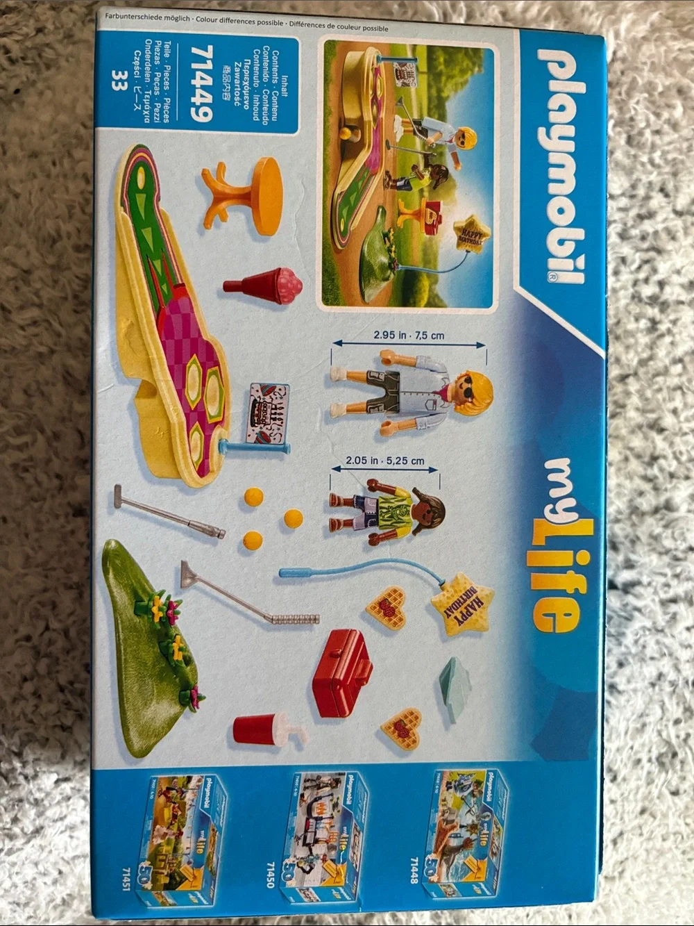 Play Mobil new myLife Kids Mini Golf Playset - Blue/Green